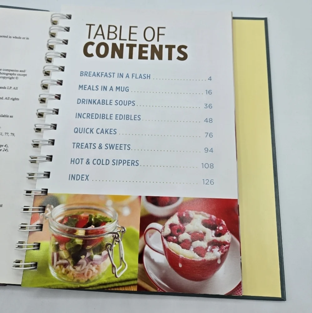 Mugs Meals, Treats & Sweets Cookbook